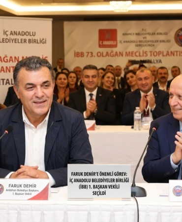İÇ ANADOLU BELEDİYELER BİRLİĞİ'NDEN BAŞKAN DEMİR’E ÖNEMLİ GÖREV2