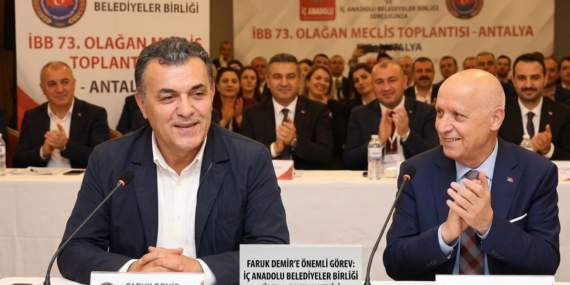 İÇ ANADOLU BELEDİYELER BİRLİĞİ'NDEN BAŞKAN DEMİR’E ÖNEMLİ GÖREV2