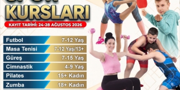 AĞUSTOS KURSLARI 2026